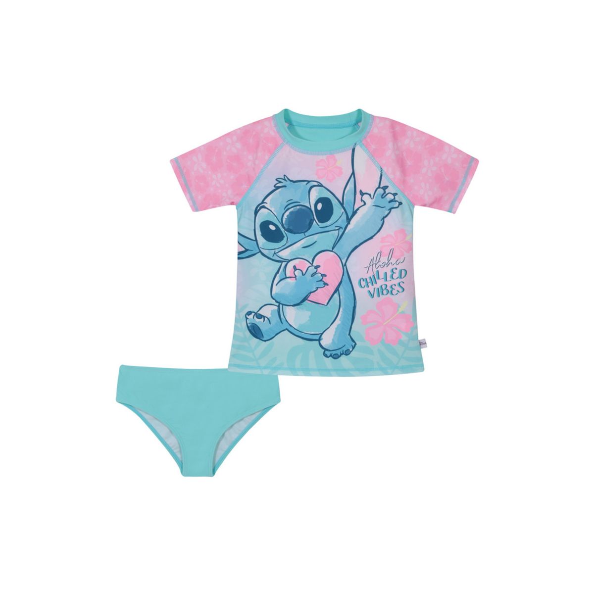 DISNEY - Traje de Baño Niña Set UV50+ Stitch Disney DISNEY
