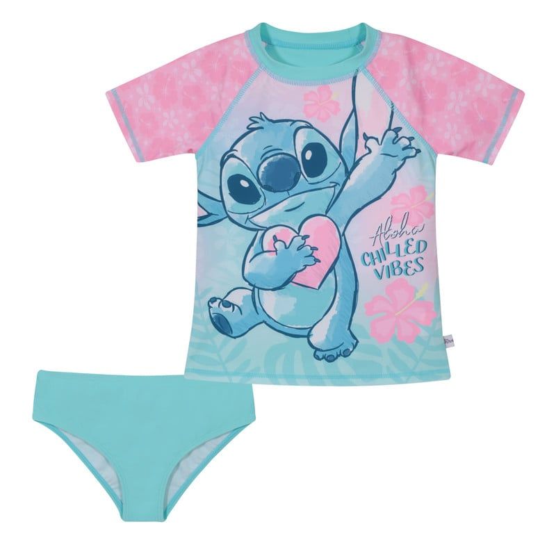 DISNEY - Traje de Baño Niña Set UV50+ Stitch Disney DISNEY