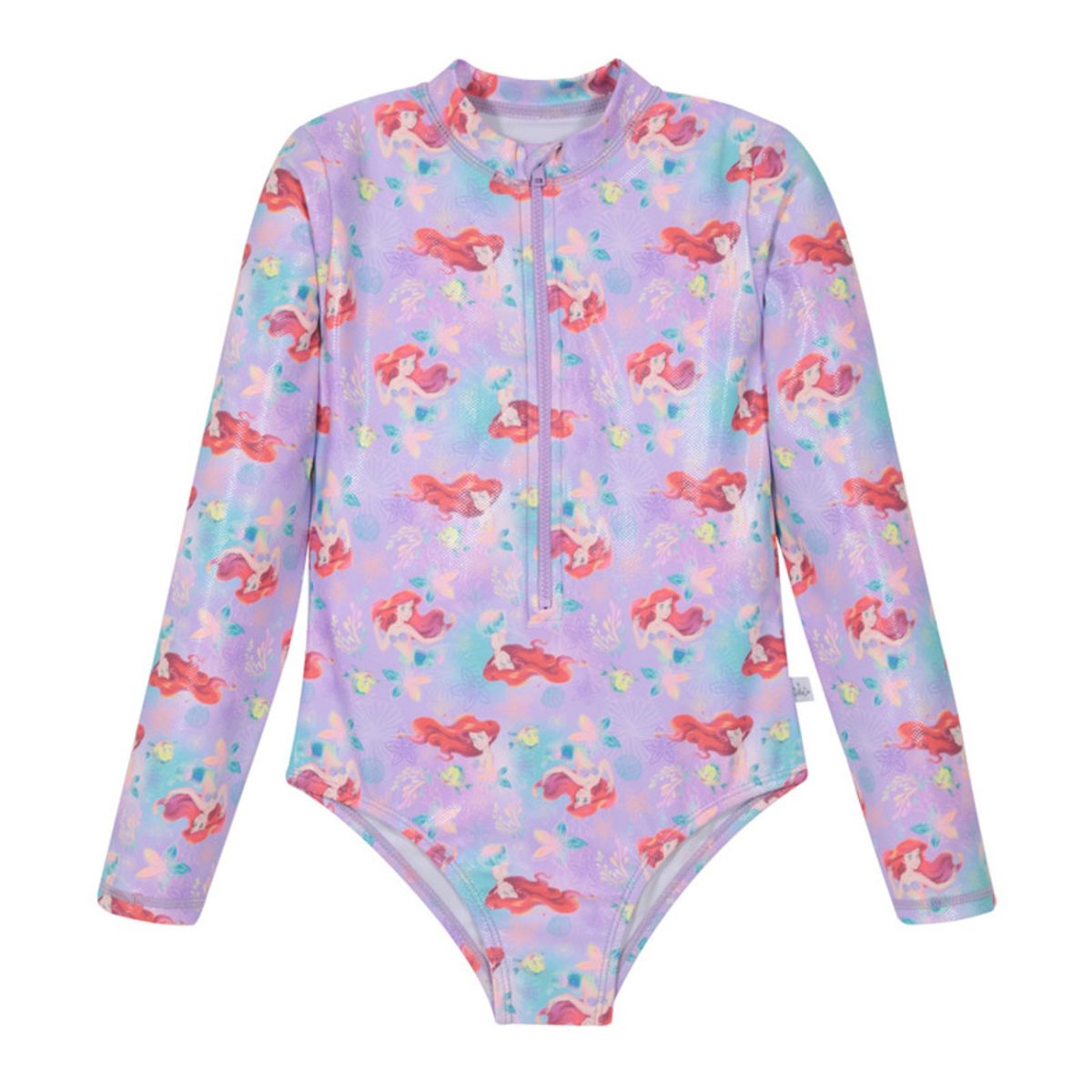 DISNEY - Traje de Baño Niña Manga Larga UV50+ Princesas Disney DISNEY