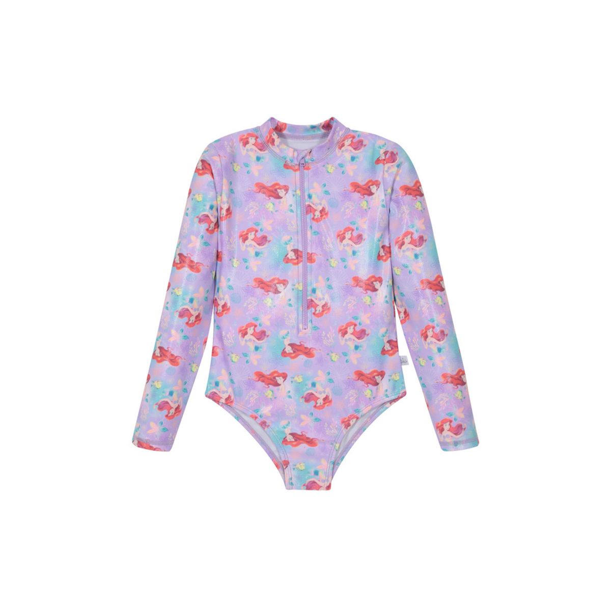 DISNEY - Traje de Baño Niña Manga Larga UV50+ Princesas Disney DISNEY