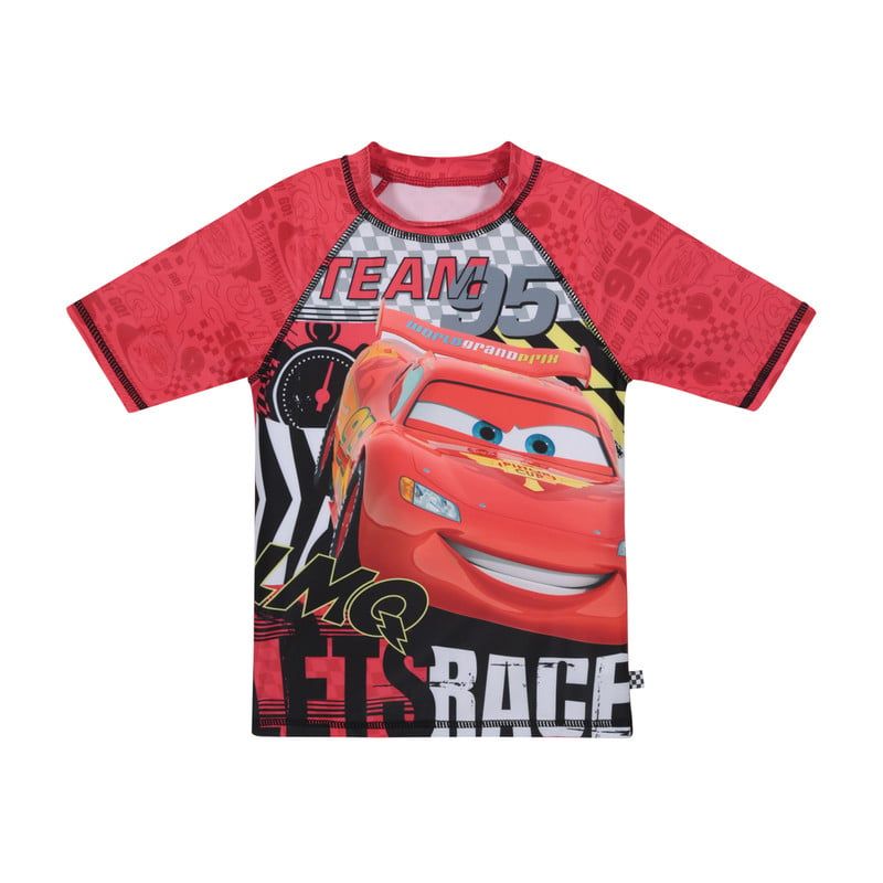 DISNEY - Traje de Baño Niño Polera UV50+ Cars Disney DISNEY