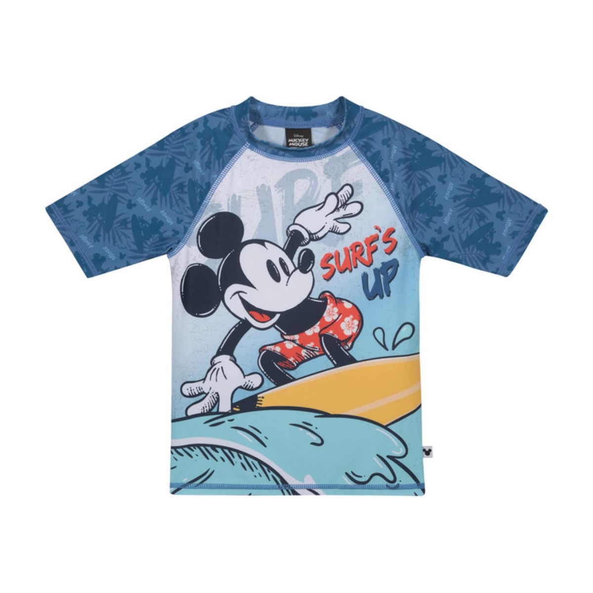 DISNEY - Traje de Baño Niño Polera UV50+ Mickey Disney DISNEY
