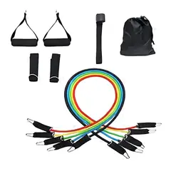 AK SPORT - Set De 5 Bandas Elásticas Colores Tubulares