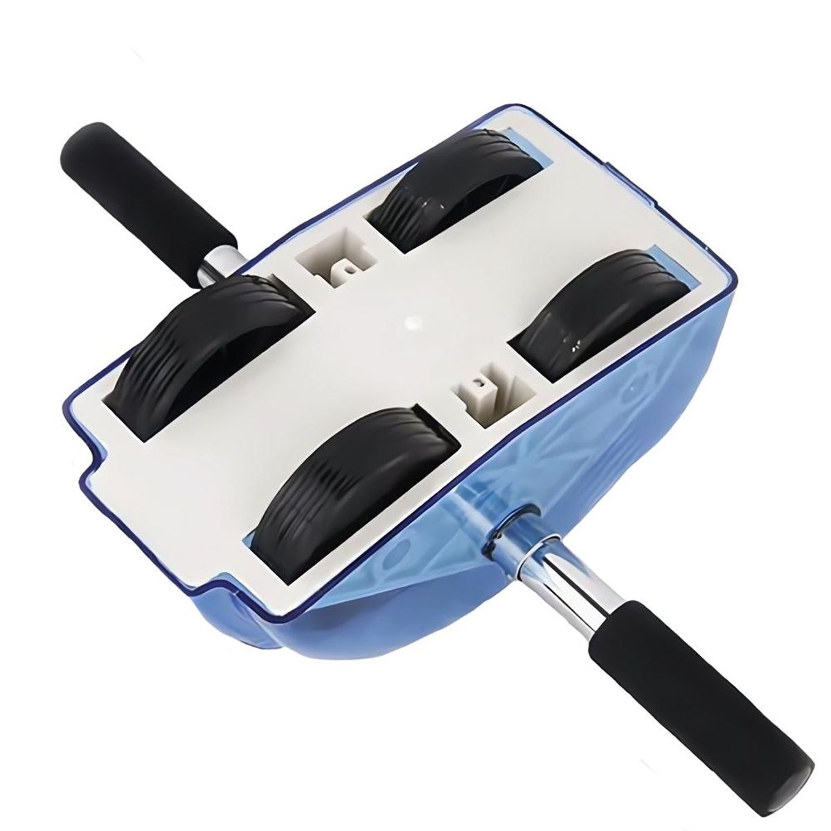 AK SPORT - Rueda Abdominales Brazos Celeste Roller Slide Aksport