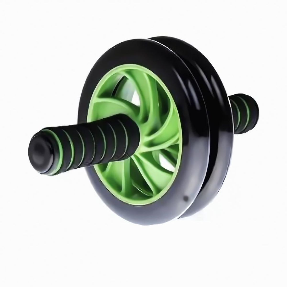 GENERICO - Rueda Abdominal Doble Rodillo Xh-9214 Verde  PA-K2E5