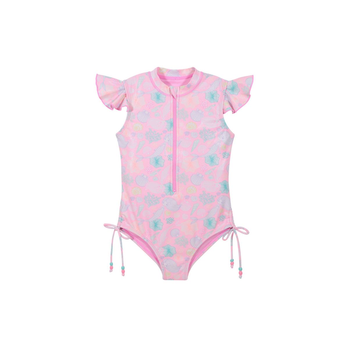 H2O WEAR - Traje de Baño Niña Manga Corta UV30+ H2O Wear Coral H2O WEAR