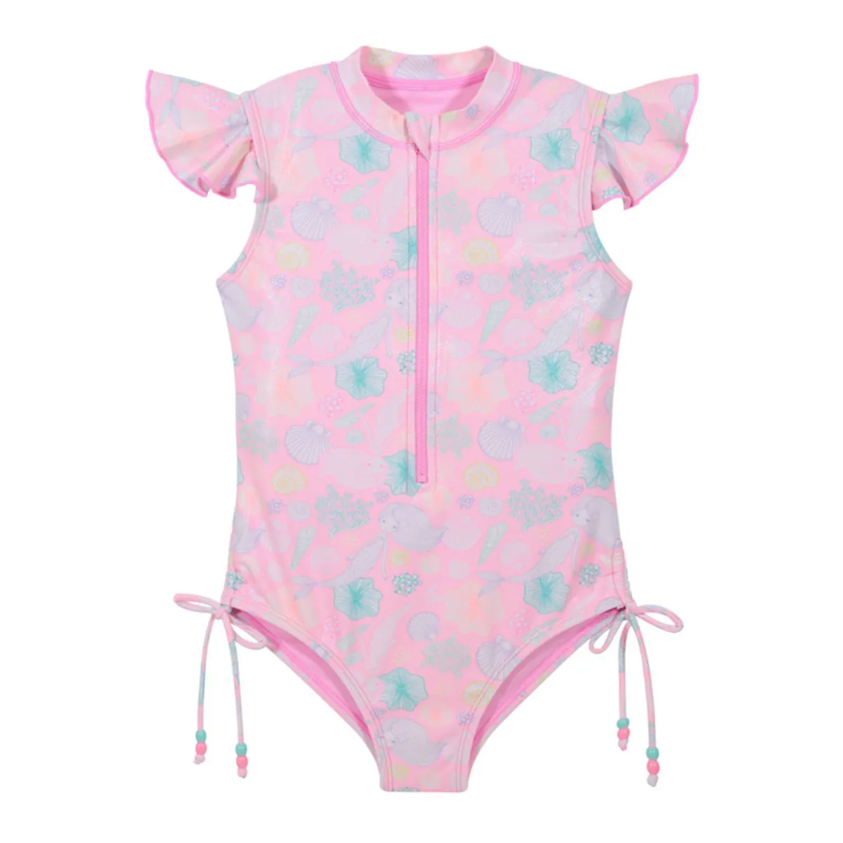 H2O WEAR - Traje de Baño Niña Manga Corta UV30+ H2O Wear Coral H2O WEAR