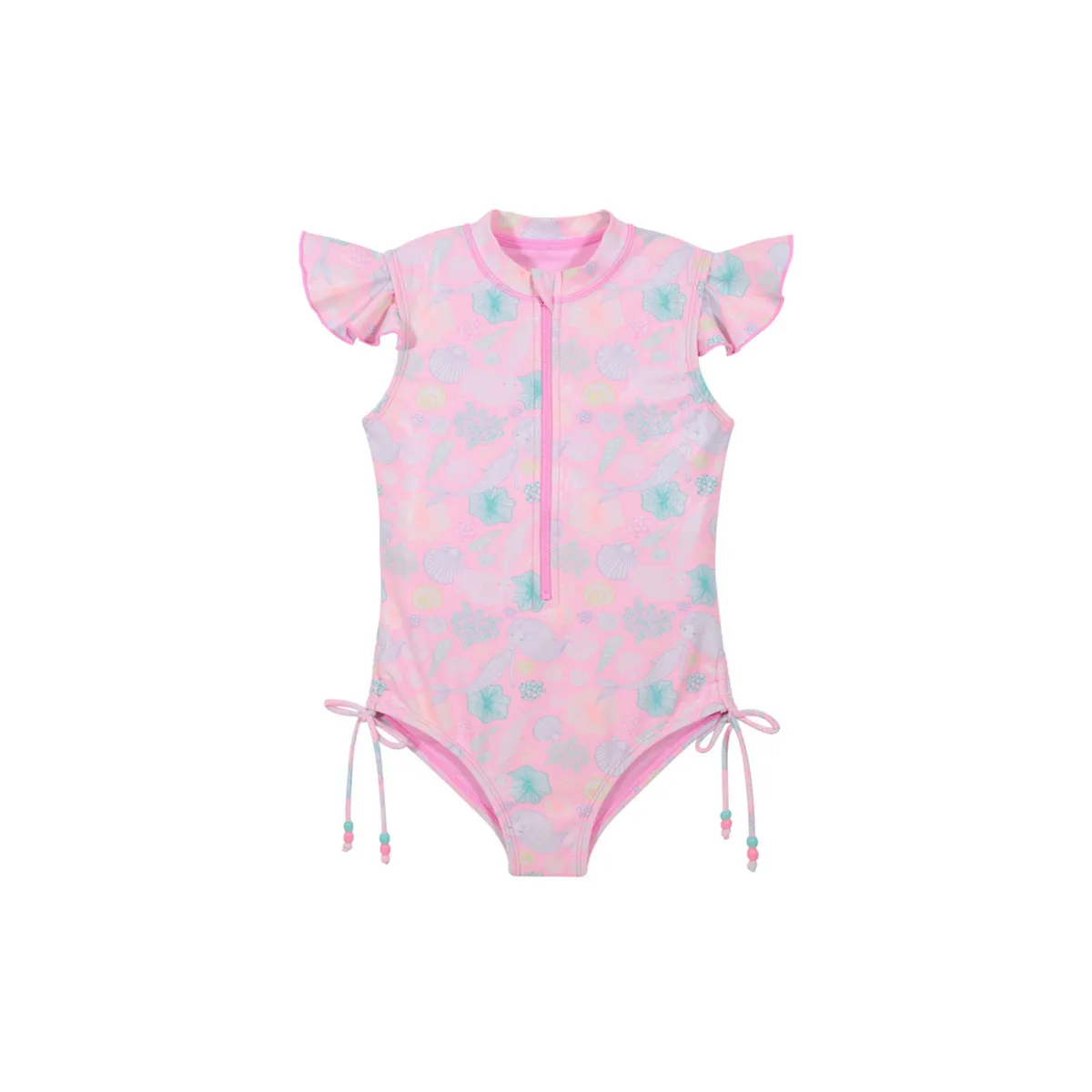 H2O WEAR - Traje de Baño Niña Manga Corta UV30+ H2O Wear Coral H2O WEAR