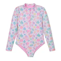 H2O WEAR - Traje de Baño Niña Manga Larga UV30+