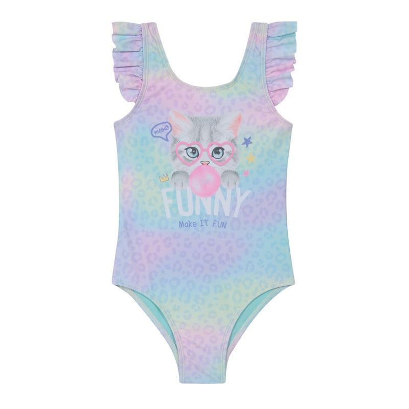 H2O WEAR - Traje de Baño Niña Estamp Vuelos UV30+ H2O Wear Lila H2O WEAR