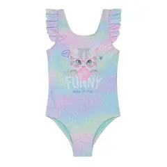 H2O WEAR - Traje de Baño Niña Estamp Vuelos UV30+ Lila