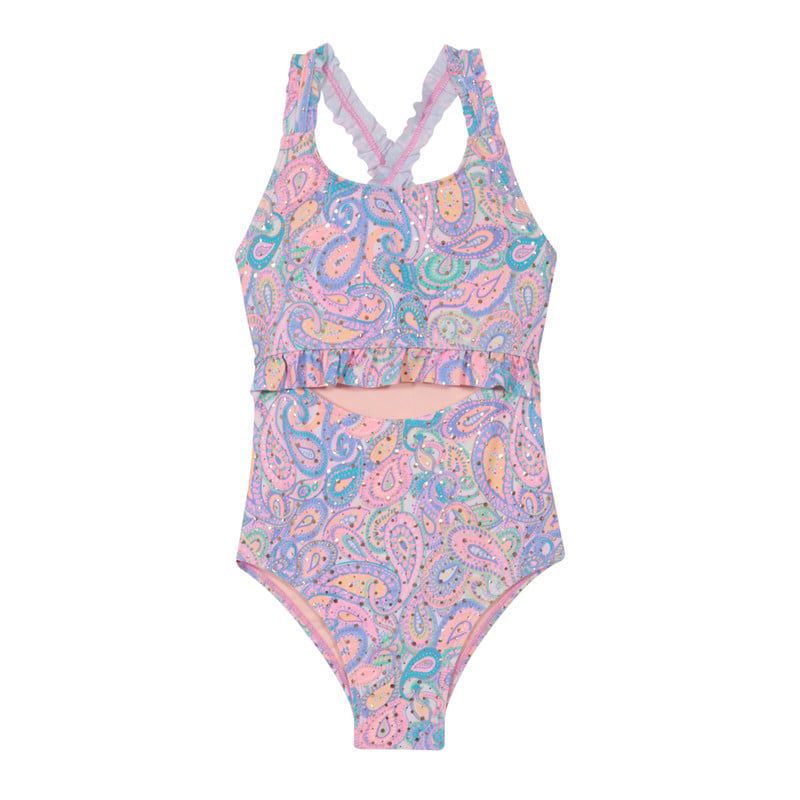 H2O WEAR - Traje de Baño Niña Cut Out UV30+ Folia Dorada H2O Wear H2O WEAR