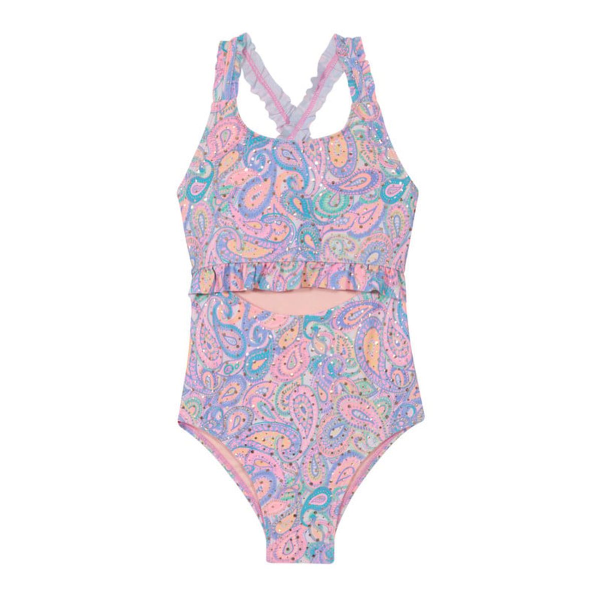 H2O WEAR - Traje de Baño Niña Cut Out UV30+ Folia Dorada H2O Wear H2O WEAR_.