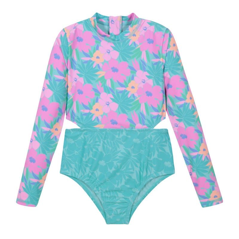 H2O WEAR - Traje de Baño Niña Cut Out UV30+ H2O Wear Turquesa H2O WEAR