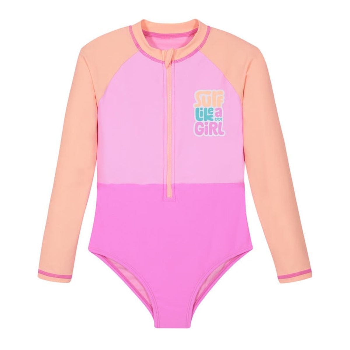 H2O WEAR - Traje de Baño Niña UV30+ Colores Cierre Niña H2O Wear