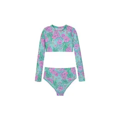 H2O WEAR - Traje de Baño Niña Teens Crop Top UV30+