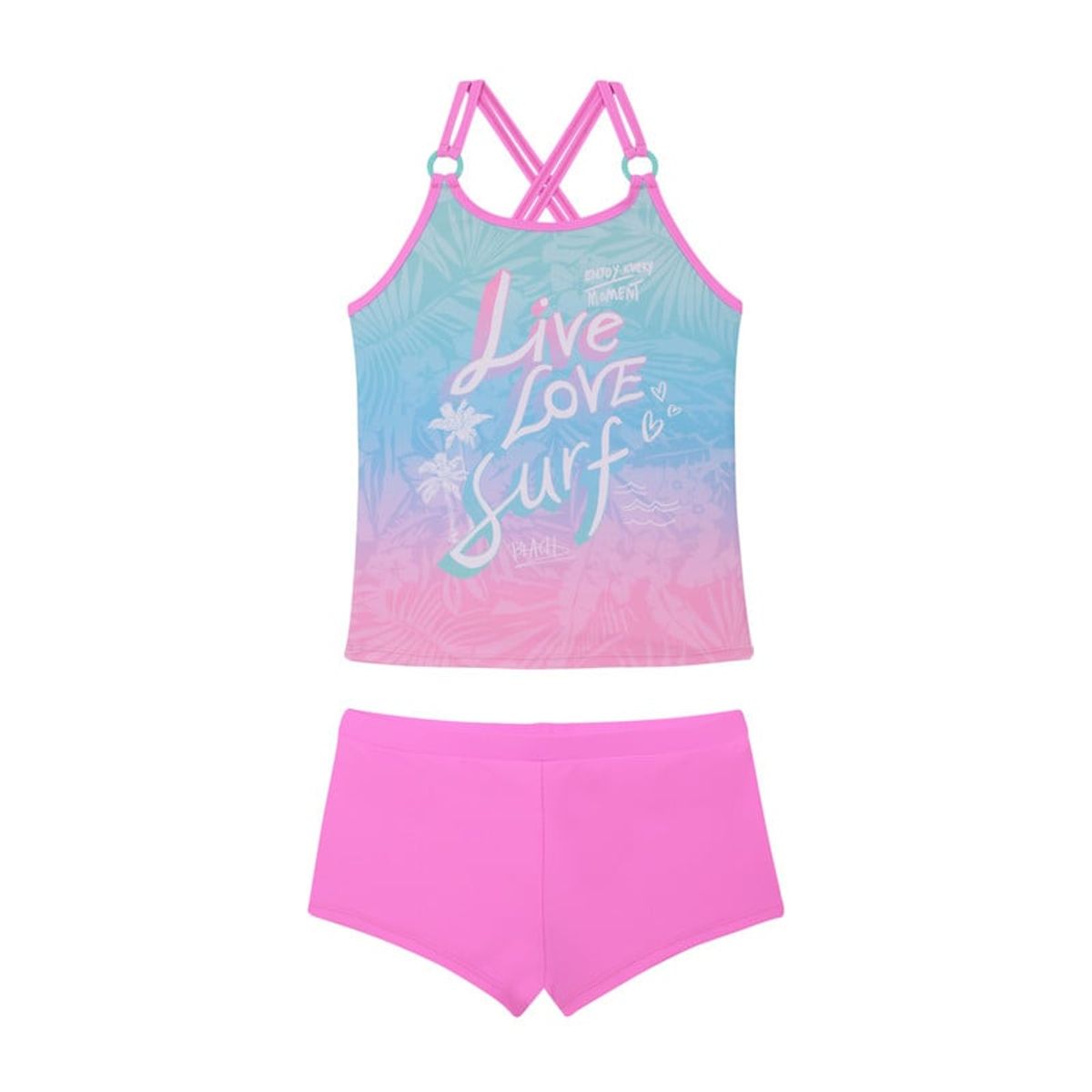 H2O WEAR - Traje de Baño Niña Teen Tankini UV30+ Argollas H2O Wear H2O WEAR