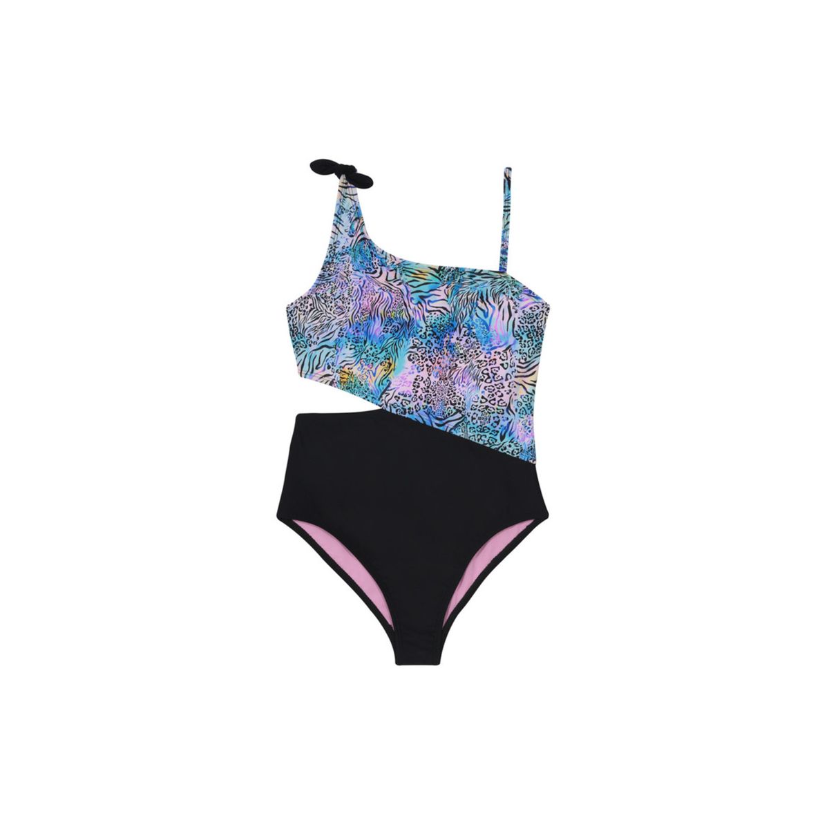 H2O WEAR - Traje de Baño Niña Teens Cut Out UV30+ H2O Wear Negro H2O WEAR