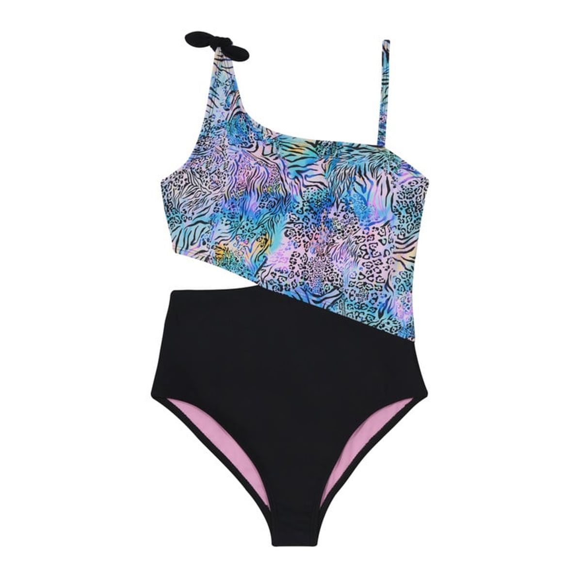 H2O WEAR - Traje de Baño Niña Teens Cut Out UV30+ H2O Wear Negro H2O WEAR