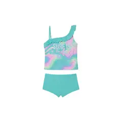 H2O WEAR - Traje de Baño Niña Teens Tankini UV30+ Hombro