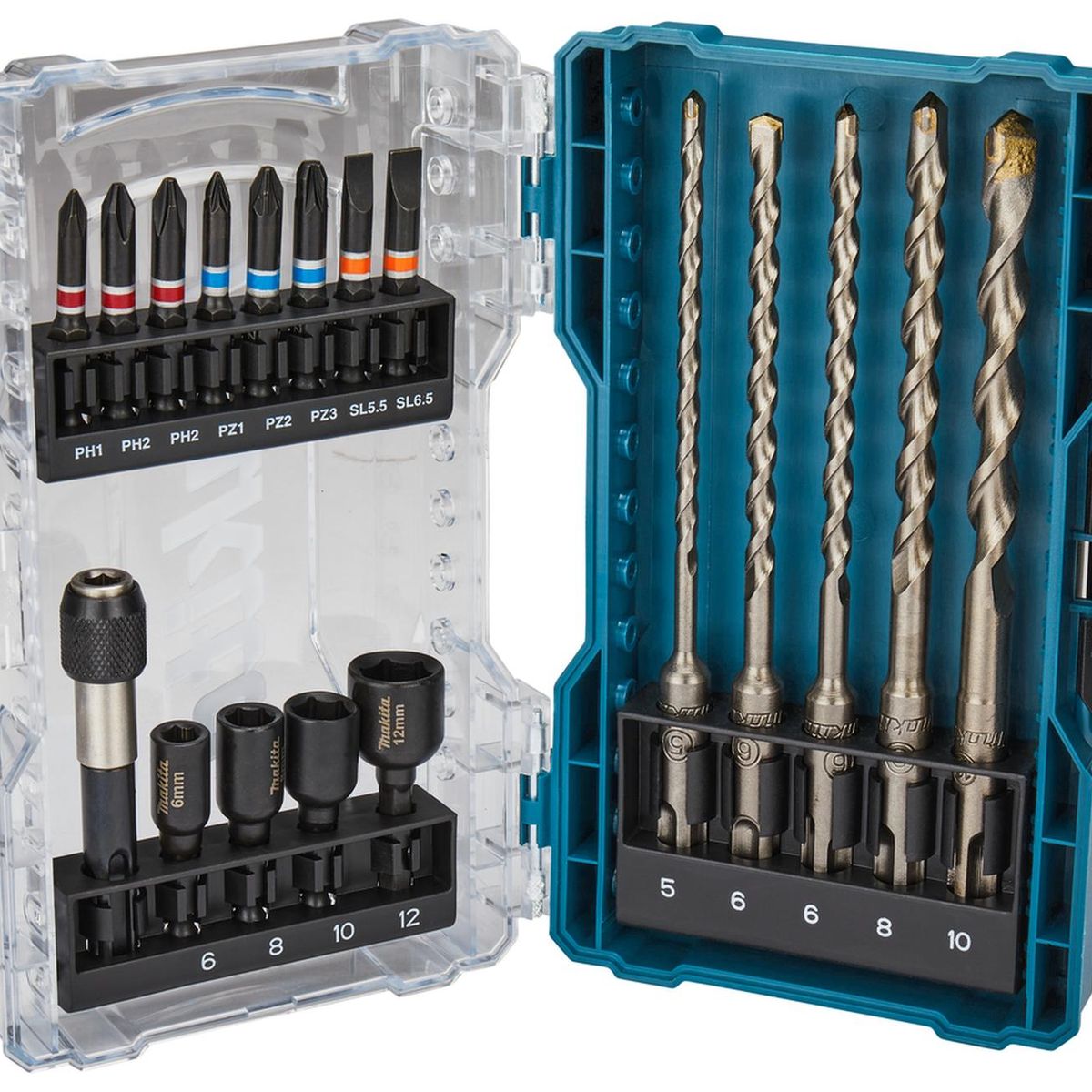 MAKITA - Set Brocas SDS-Plus Y Puntas 18 Pzas - Makita