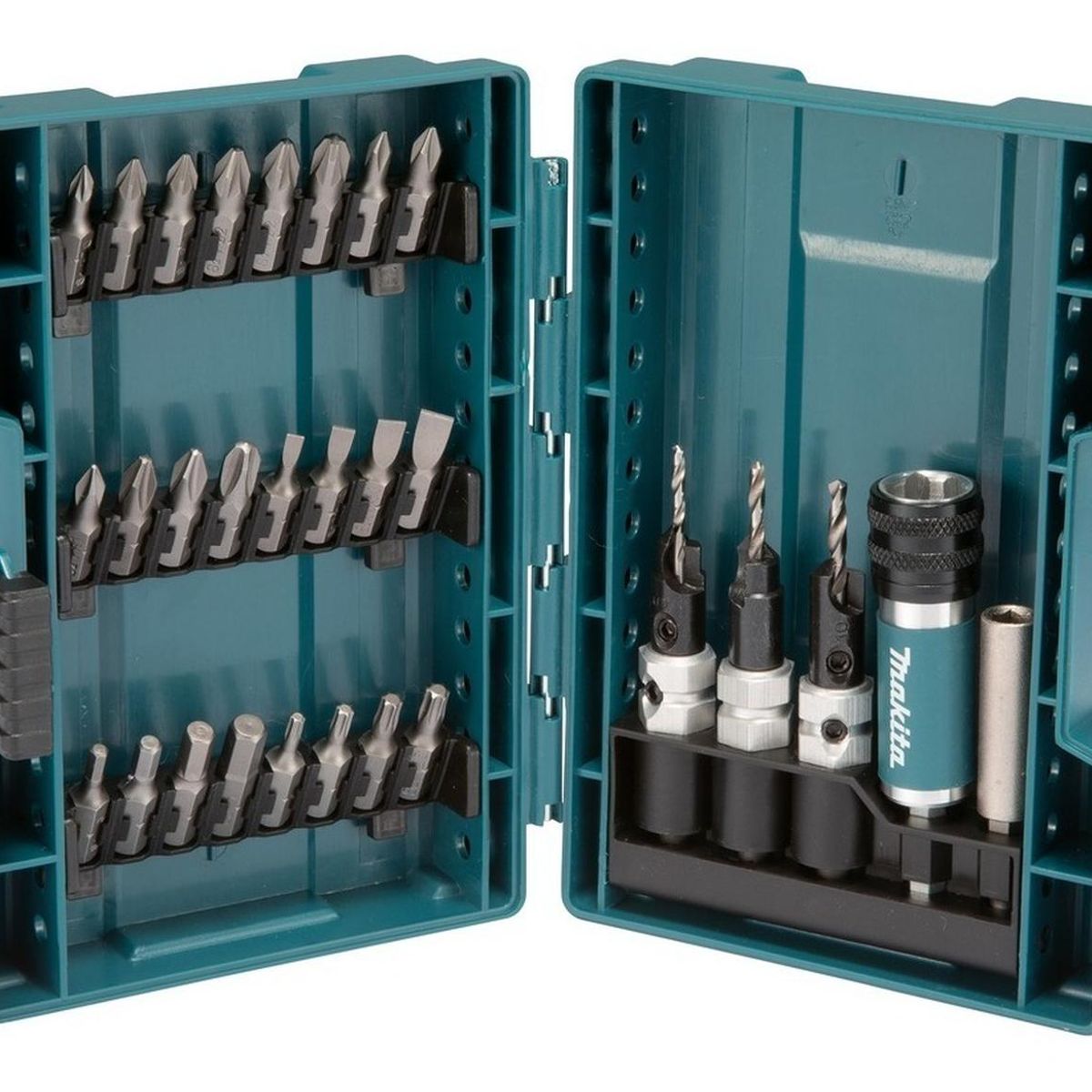 MAKITA - Juego De Puntas Y Avellanadores 29 Pzs. Makita D-73477