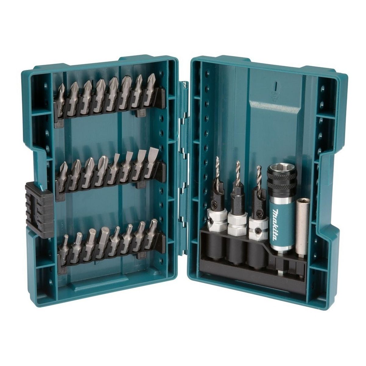 MAKITA - Juego De Puntas Y Avellanadores 29 Pzs. Makita D-73477