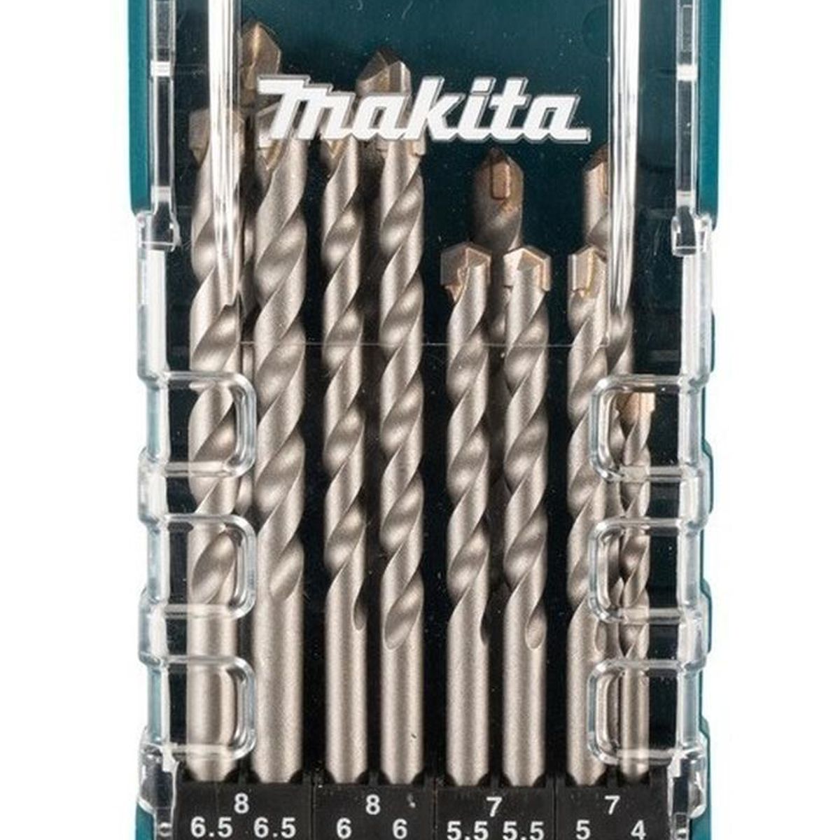 MAKITA - Set Brocas Concreto TCT (4-8mm) 12 Pzas - Makita