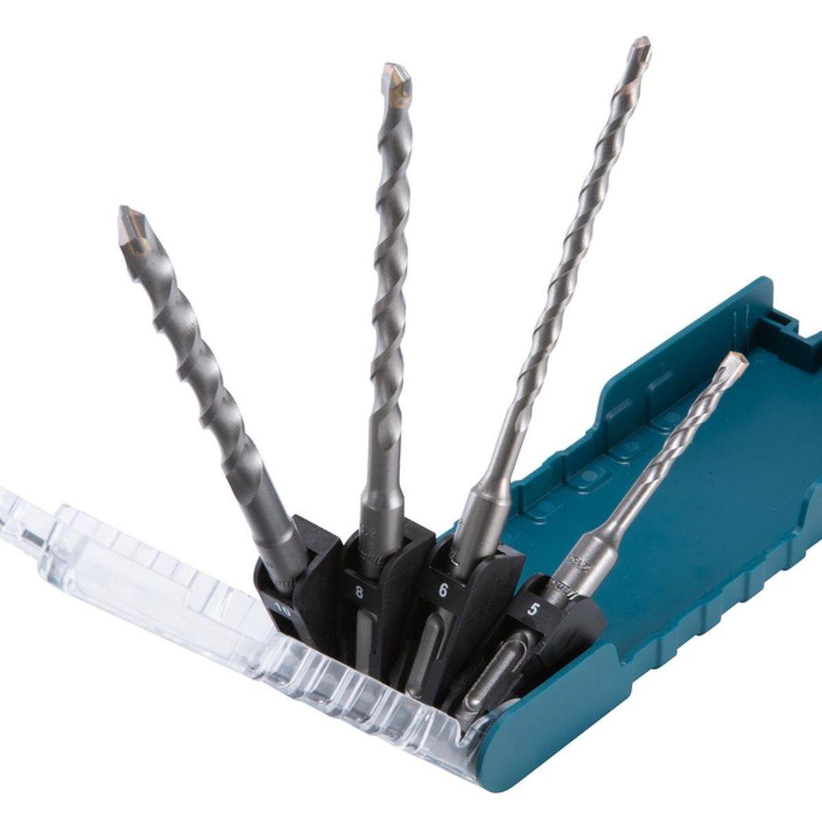 MAKITA - Set Brocas SDS-Plus 5, 6, 8, 10mm 4 Pzas - Makita