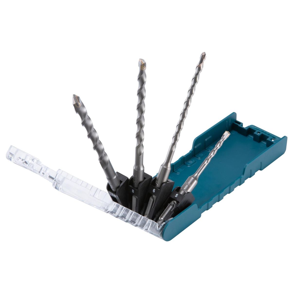 MAKITA - Set Brocas SDS-Plus 5, 6, 8, 10mm 4 Pzas - Makita