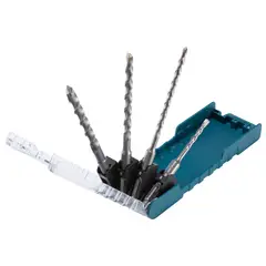 MAKITA - Set Brocas SDS-Plus 5, 6, 8, 10mm 4 Pzas -