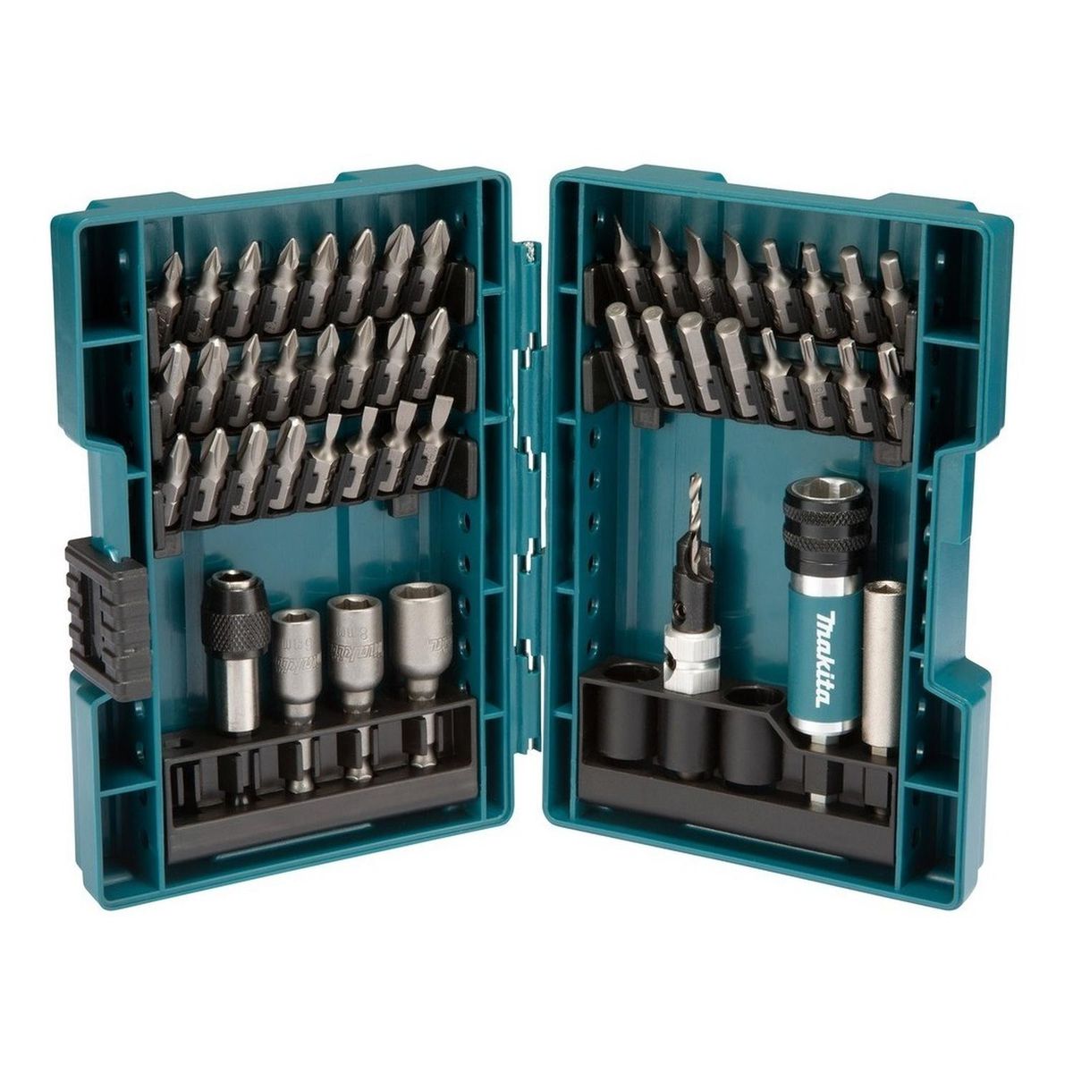 MAKITA - Juego De Puntas, Vasos Y Mandril Guia 47 Pzs. Makita D-73461