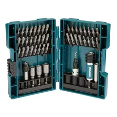 MAKITA - Juego De Puntas, Vasos Y Mandril Guia 47 Pzs. D-73461