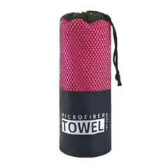 GENERICO - Toalla Baño Viaje De Microfibra Secado Rápido + Bolso