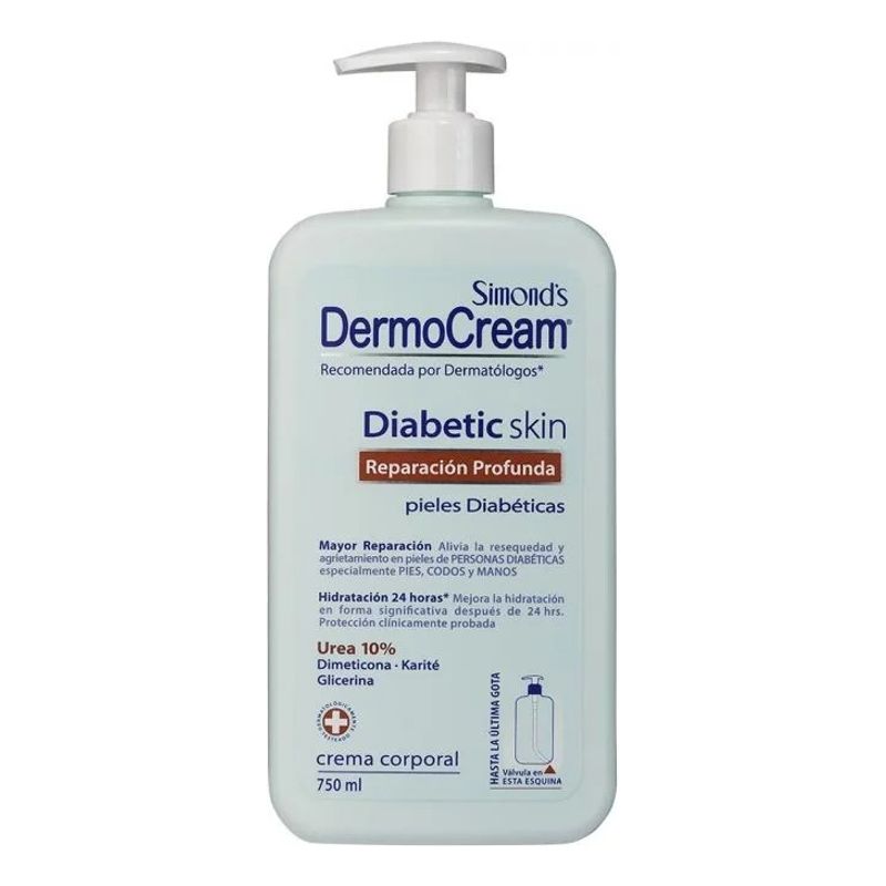 SIMMONS - Dermocream Crema Dermocream Diabetic Skin 750ml.-