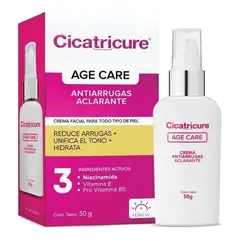 GENOMMA LAB - Cicatricure Age Care Crema Antiarrugas Aclarante 50g.-