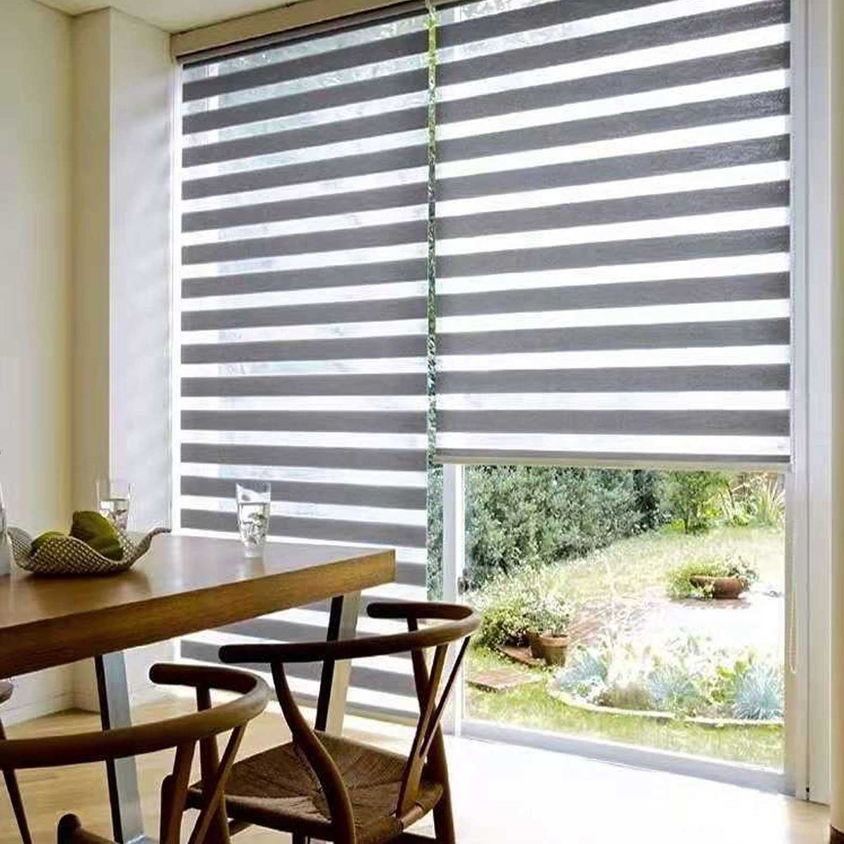 GENERICO - Roller Duo con Cenefa  90 x 200 - gris