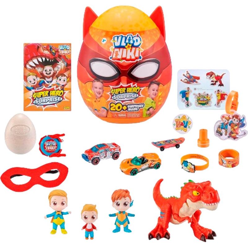 TOLIPA - Super Héroe Sorpresa Vlad Niki Tolipa Naranja