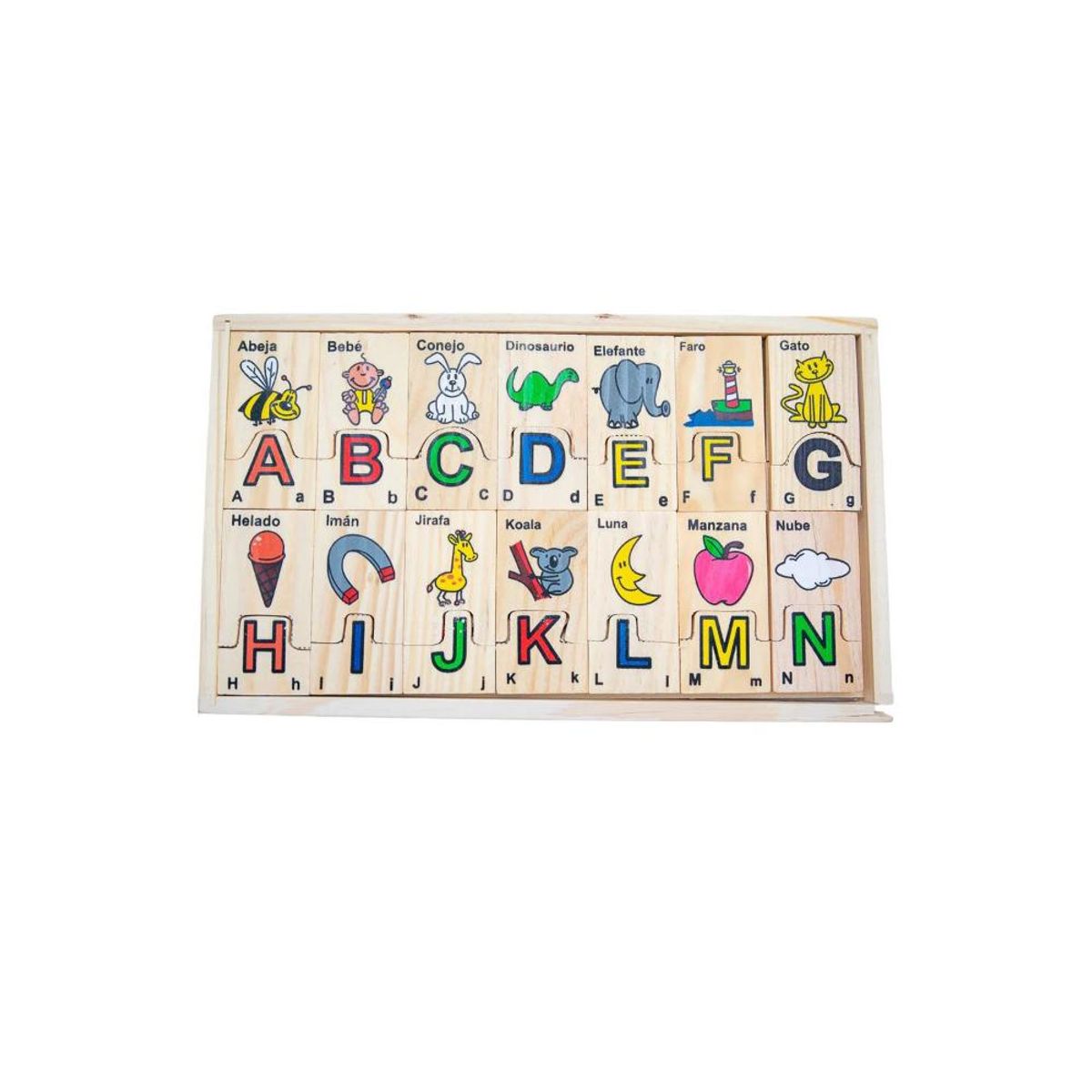 ARTIDIX - ABC Didáctico De Madera Con Detalle Outlet
