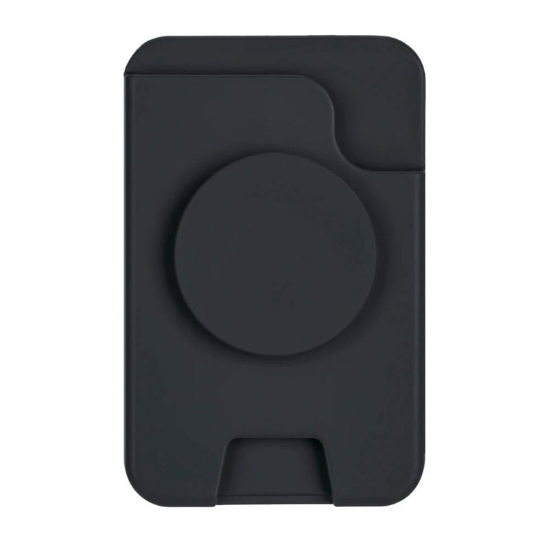 GENERICO - Billetera Con Soporte Para iPhone Compatible Magsafe Negro