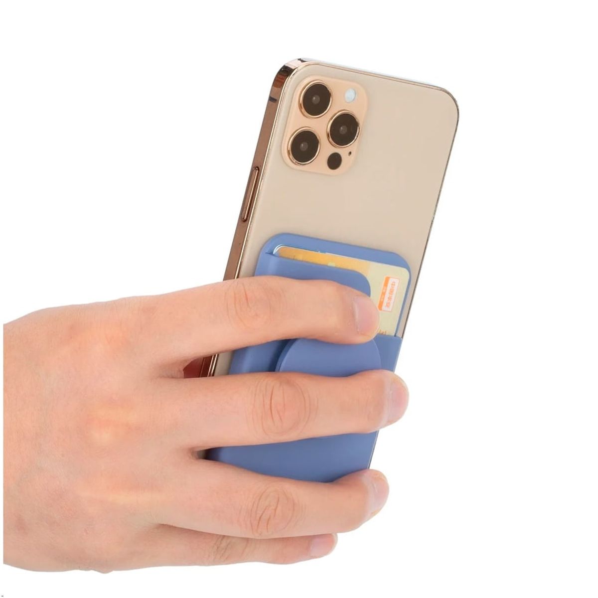 GENERICO - Billetera Con Soporte Para iPhone Compatible Magsafe Negro