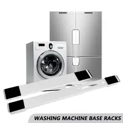 GENERICO - Soporte ajustable para lavadora refrigerador de 24 ruedas