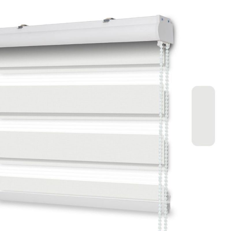 GENERICO - Roller Duo con Cenefa 90 x 200 - Blanco
