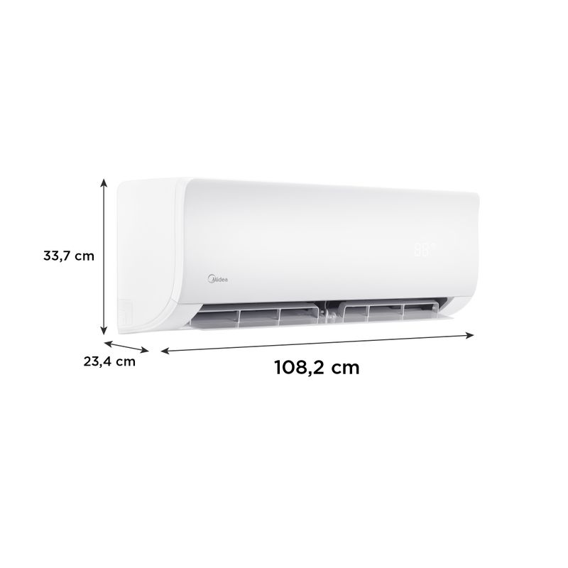 MIDEA - AIRE ACONDICIONADO INVERTER 24.000 BTU CON WIFI Y CON FILTRO HEPA