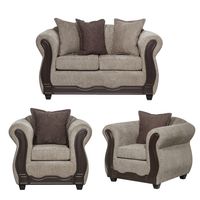 Juego de Living 2 1 1 Barcelona Beige