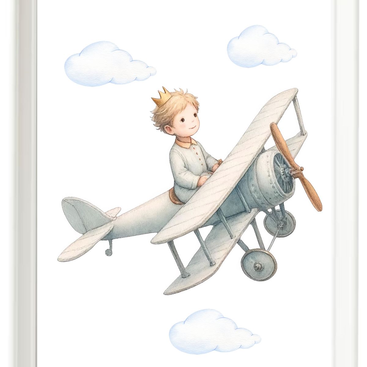 DECORACION CREATIVA - Set Cuadro Infantil Niño - Principito Acuarela A
