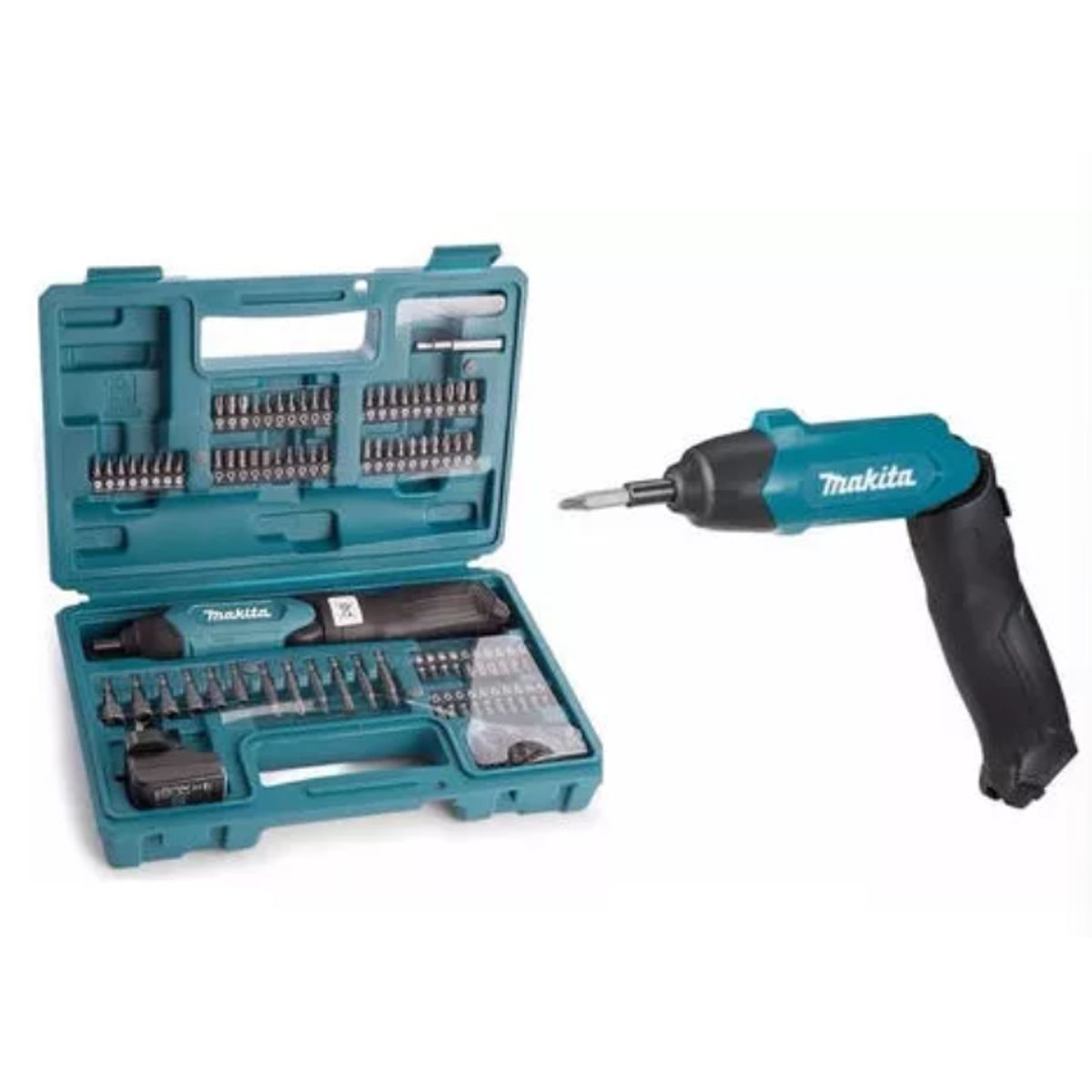 MAKITA - Atornillador Inalámbrico Makita Df001dw 81 Acc. Color Verde