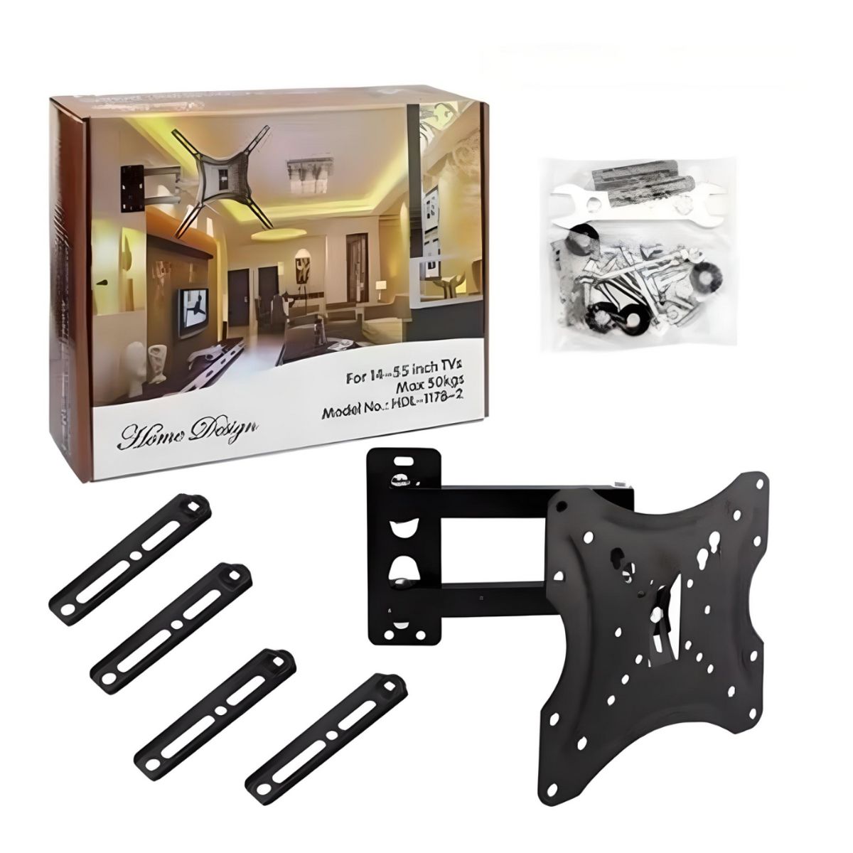 NEW LINE - Soporte Tipo Brazo Para Televisor 14 a 55 Pulgadas