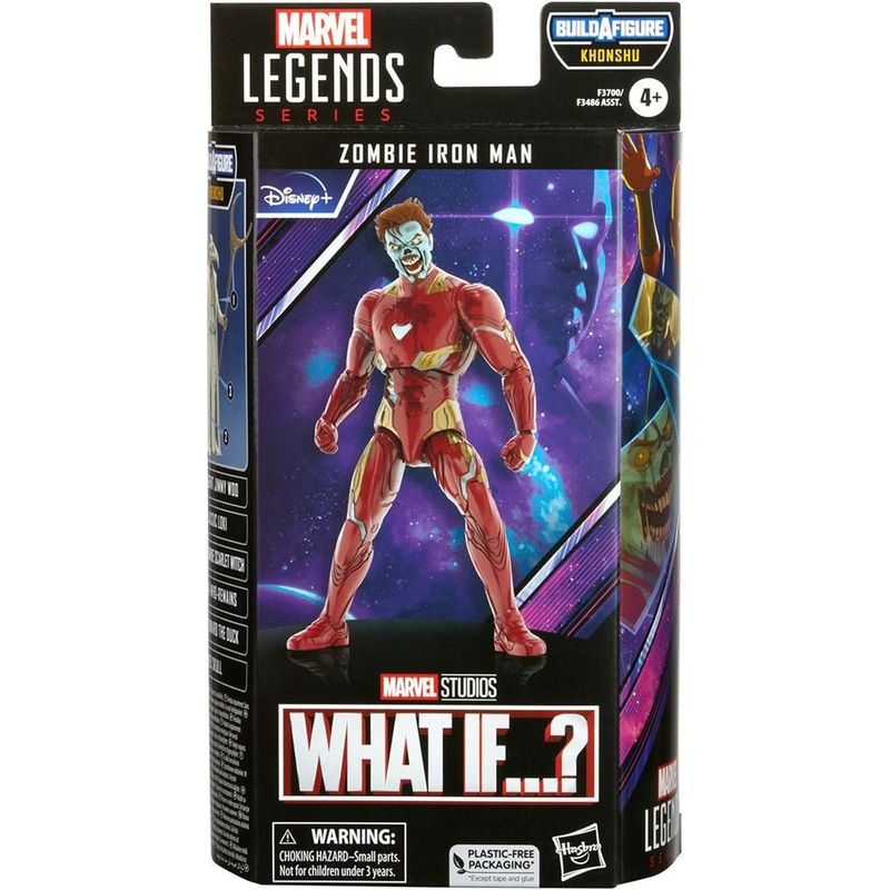 MARVEL COMICS - Figura de acción de Iron Man zombi de 6 pulgadas