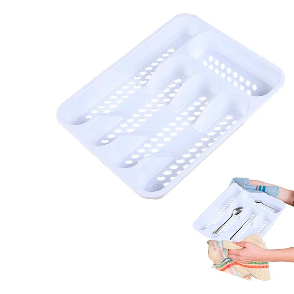 GENERICO - Organizador Cubiertos Utensilios Cajon